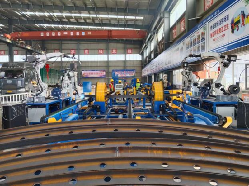 全自動(dòng)鋼拱架生產(chǎn)線(xiàn)